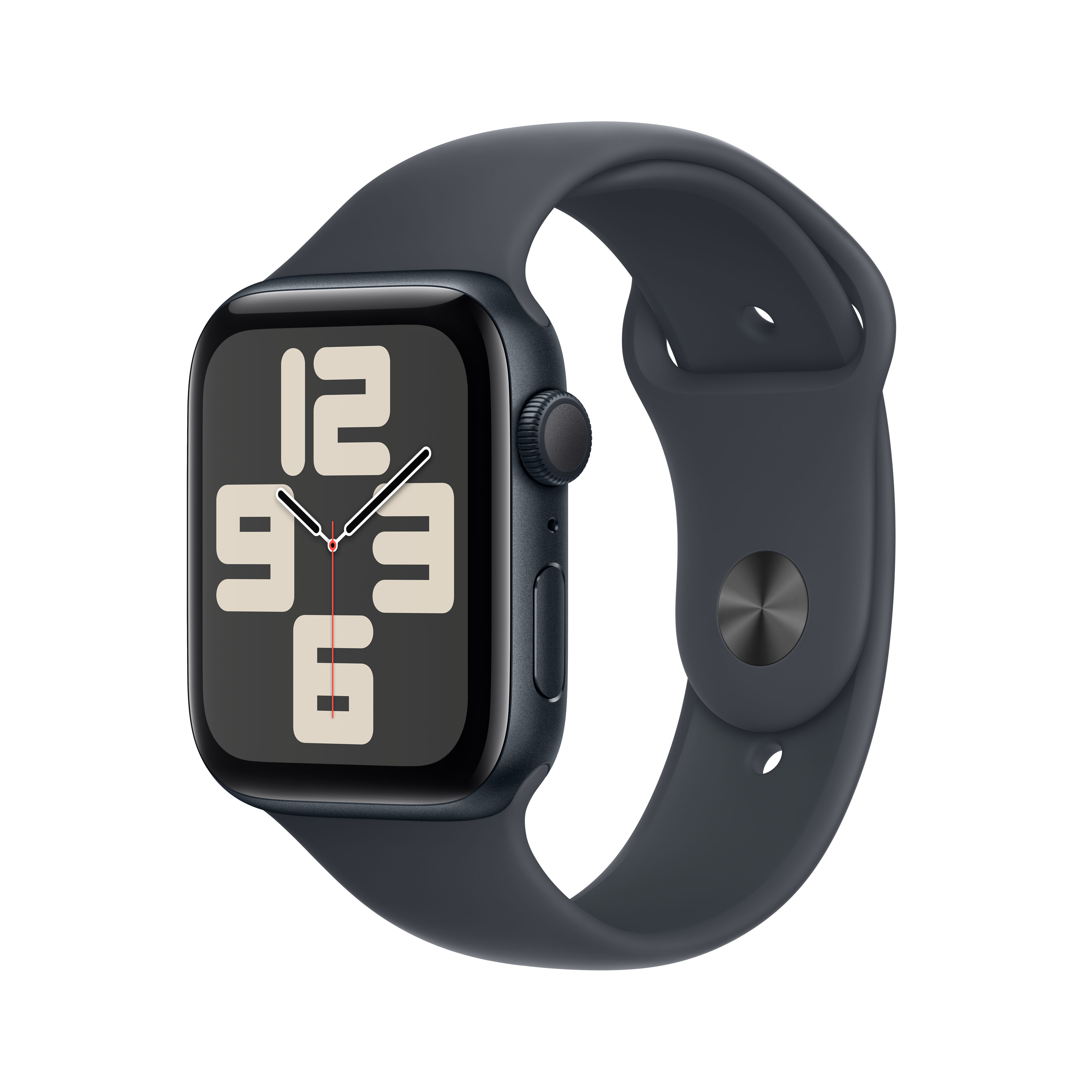 Reloj Smartwatch Apple Watch SE, GPS, 44mm, MIDNIGHT ALUMINIUM, M/L